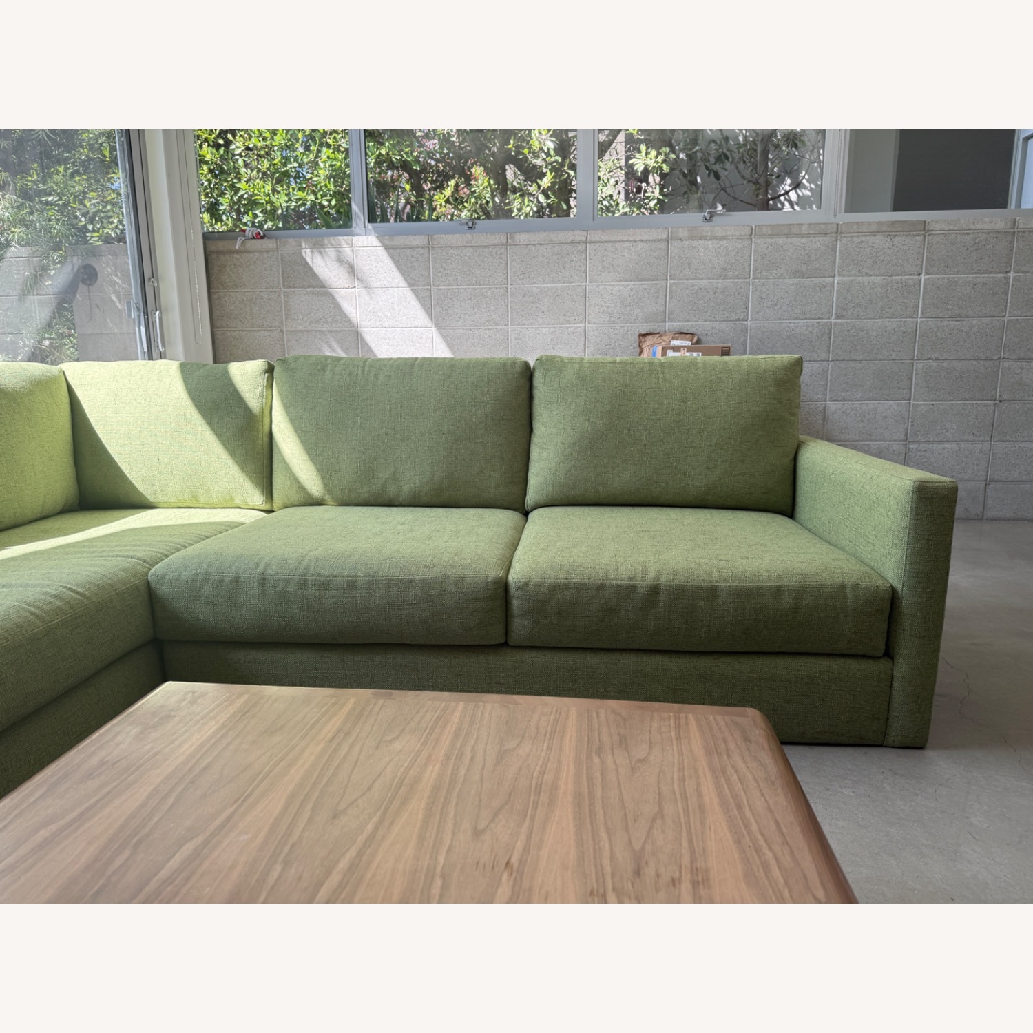 Apt2b Green Fabric 2 Piece Sectional - image-5