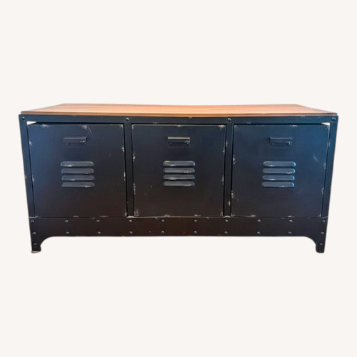 Used Industrial Metal and Wood 3 Drawer Storage for sale on AptDeco