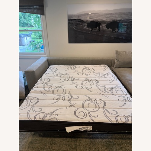 Used West Elm Harmony Sleeper Sectional + Storage Chaise for sale on AptDeco