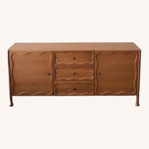 Used Fontaine Oak Sideboard for sale on AptDeco