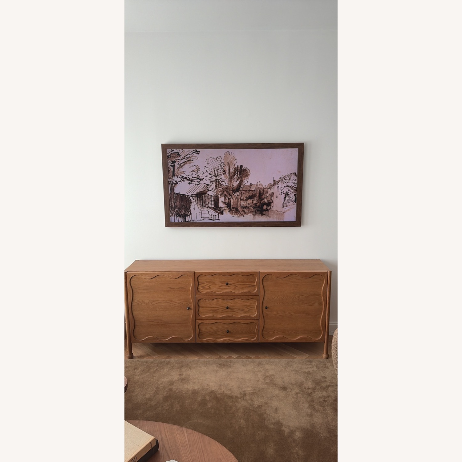 Fontaine Oak Sideboard - image-1
