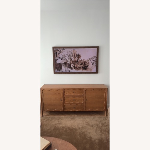 Used Fontaine Oak Sideboard for sale on AptDeco