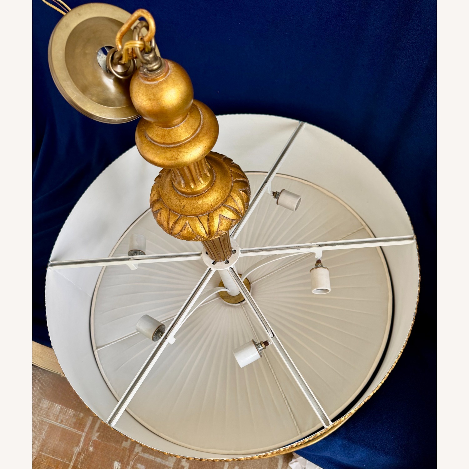 Roselli 5-Light Chandelier with Greek Key Detail - image-3