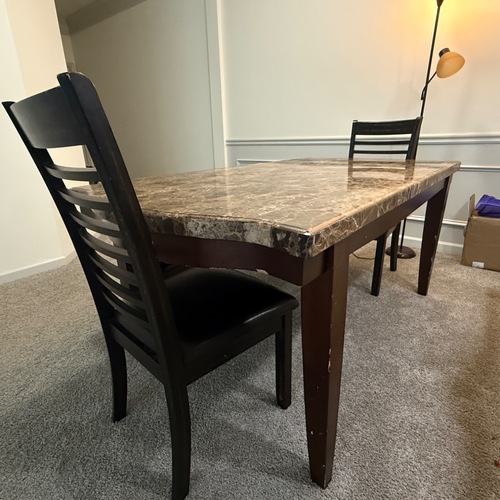 Used Crown Mark Ferara Dining Table for sale on AptDeco