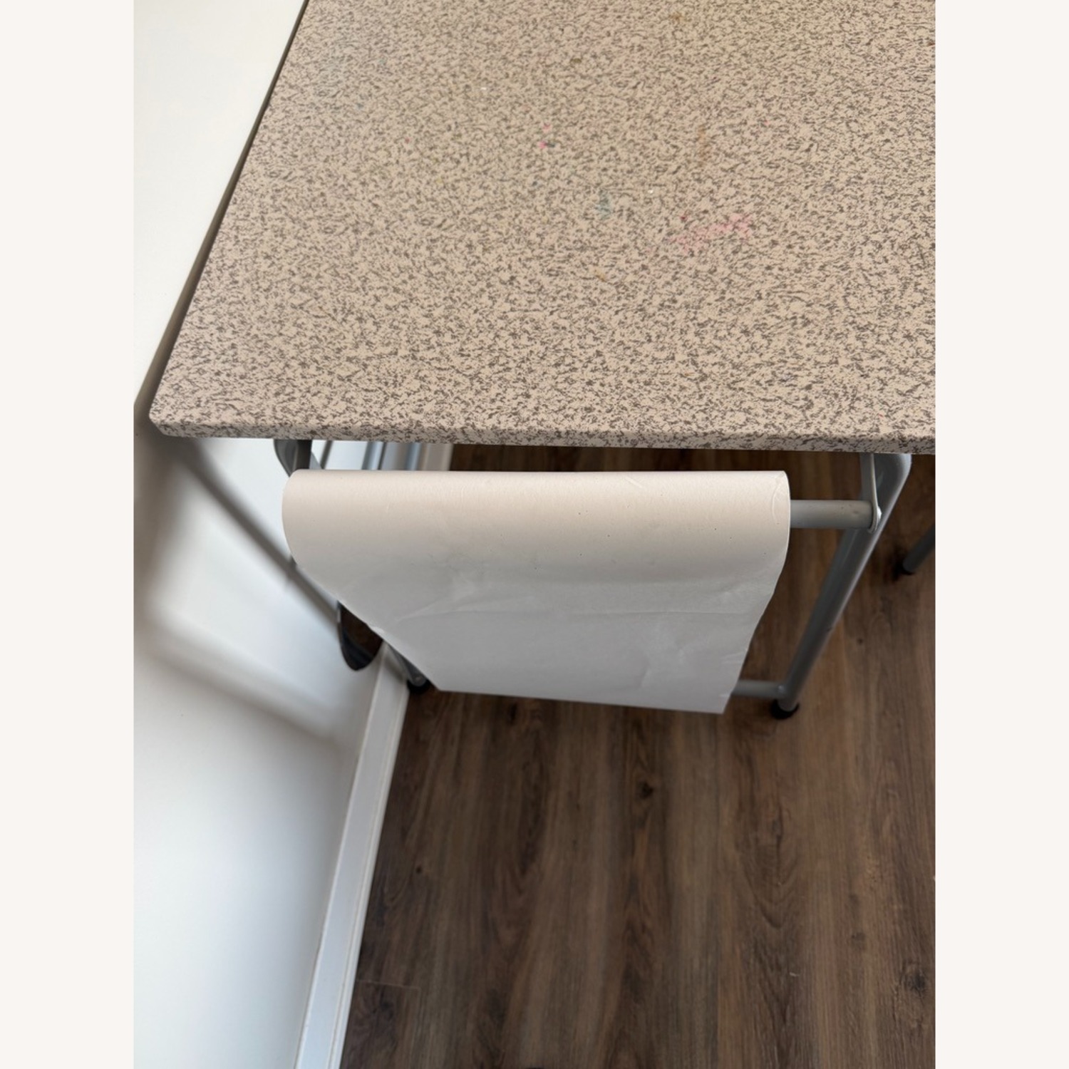 Children's Art Table with Bench - image-4
