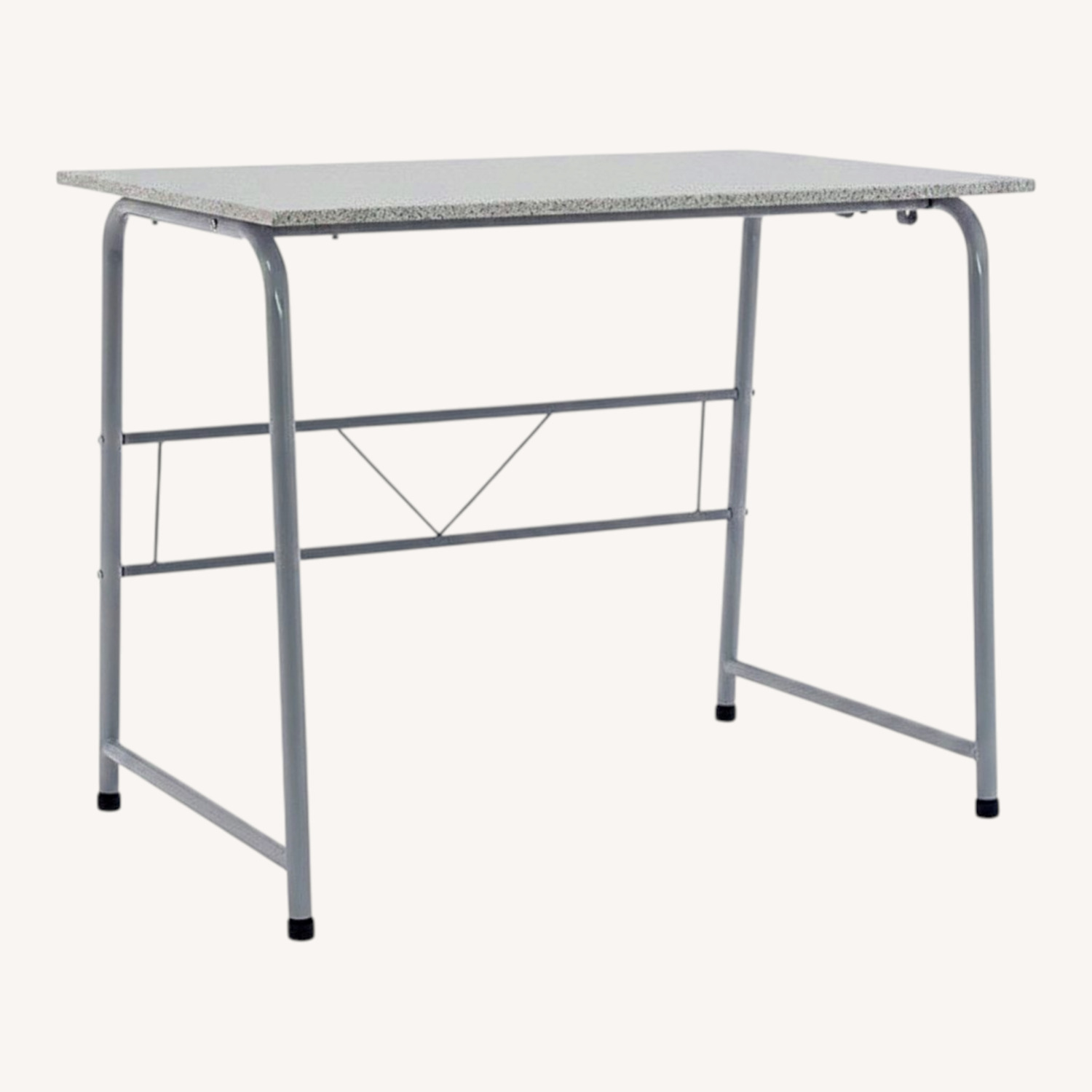 Children's Art Table with Bench - image-0