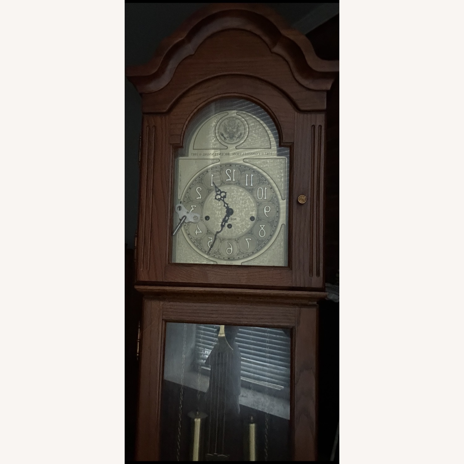 1987 Constitutional Bicentennial Mayfair Clock - image-2