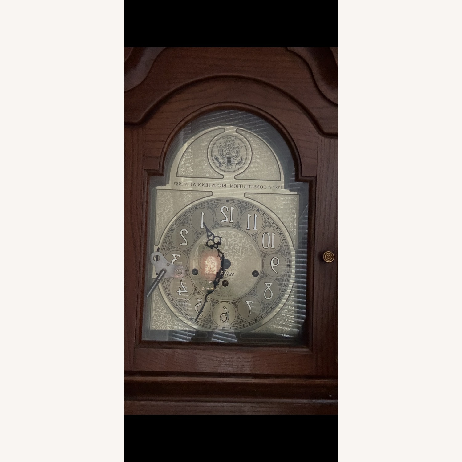 1987 Constitutional Bicentennial Mayfair Clock - image-1