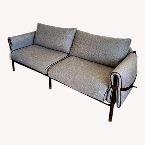 Used Dark Gray Fabric 3+ Seater Sofa for sale on AptDeco
