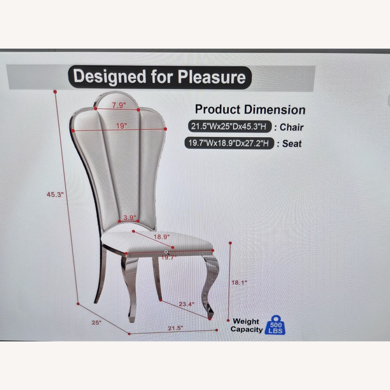 High Back Chairs - image-5