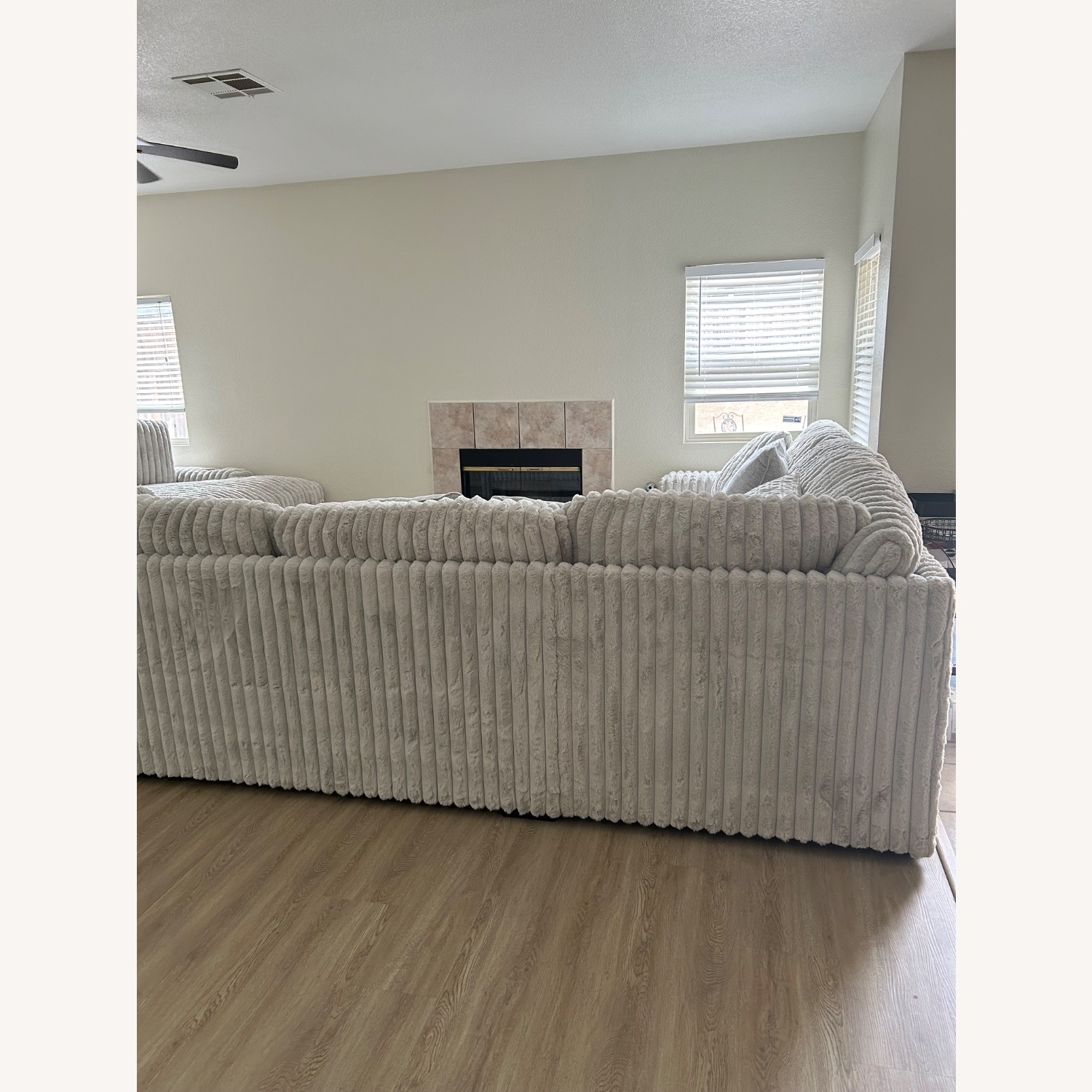 Ashley Furniture Light Gray 3+ Piece Sectional - image-3