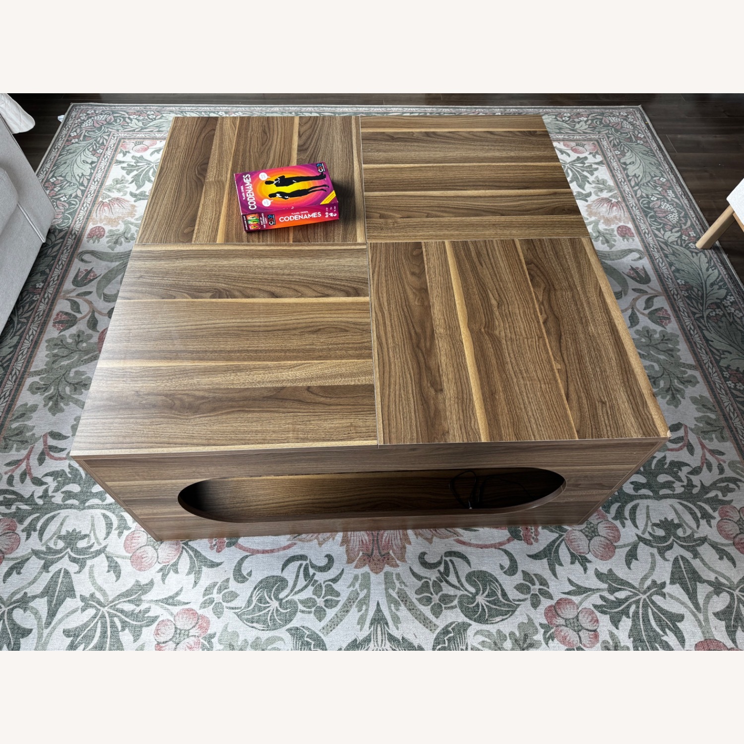Bed Bath & Beyond Large Wooden Square Coffee Table  - image-1