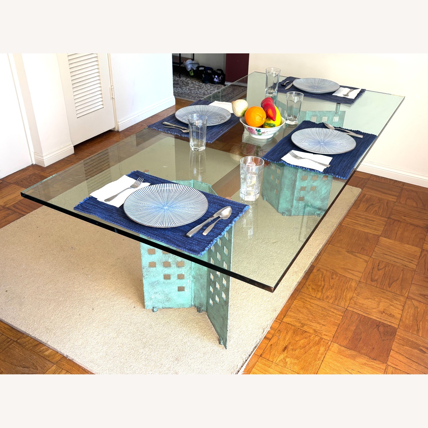 Cattelan Italia Glass Dining Table - image-2