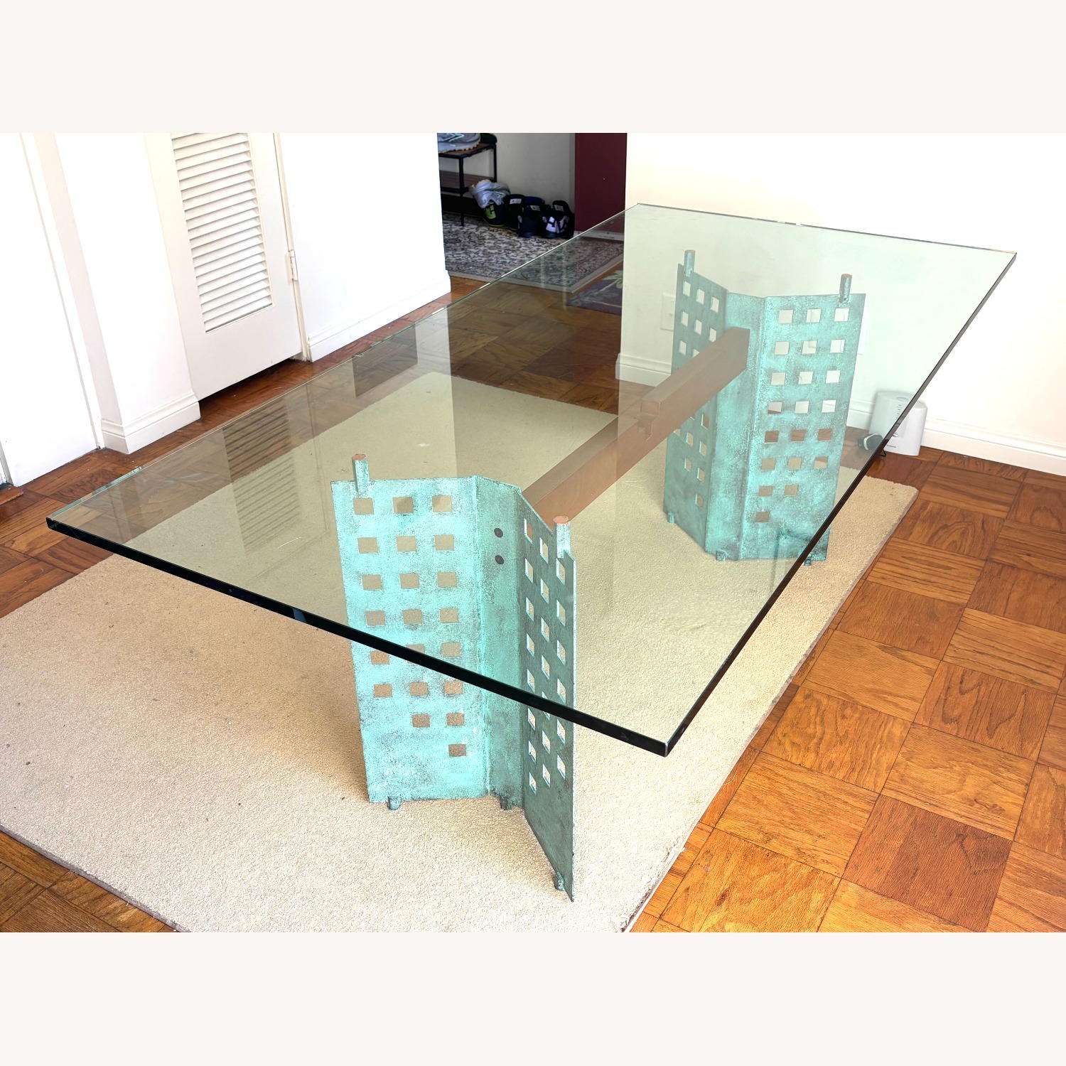 Cattelan Italia Glass Dining Table - image-1