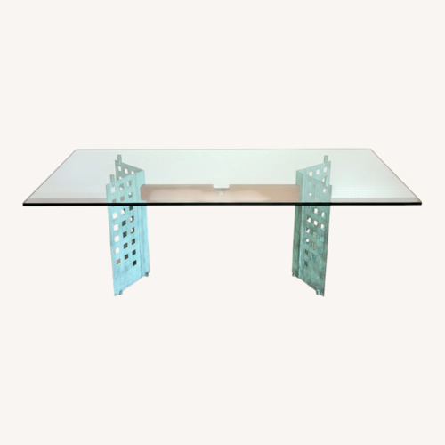 Used Cattelan Italia Glass Dining Table for sale on AptDeco