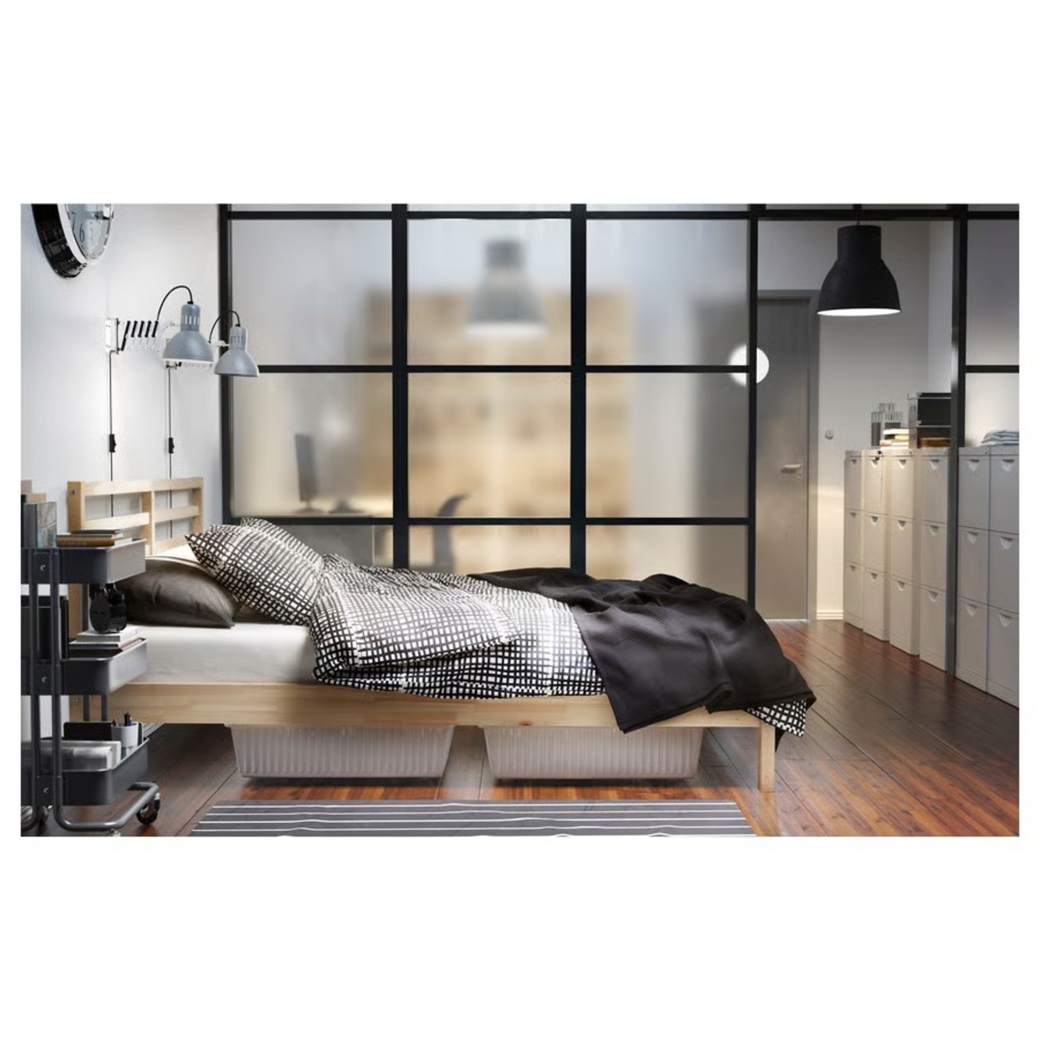 IKEA Full Sized Tarva Bed Frame (Pine) - image-3