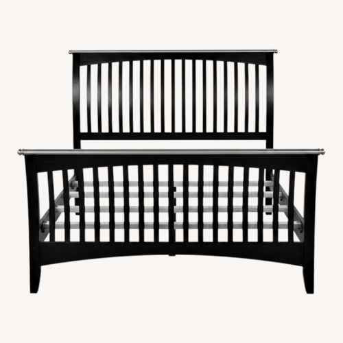 Used Thomasville Retro Ve Queen Size Sleigh Bed for sale on AptDeco