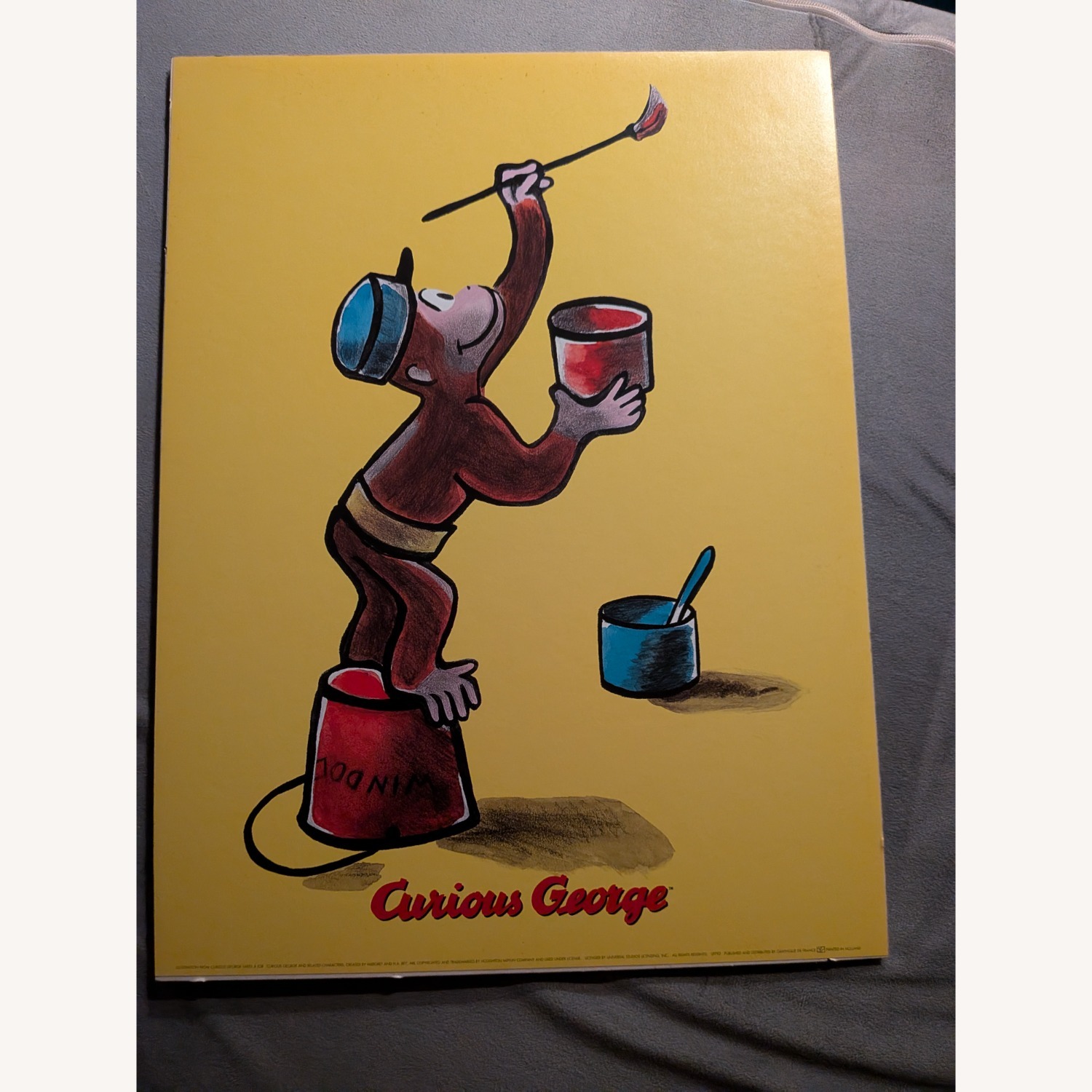 Houghton Mifflin Prints of Curious George - image-1