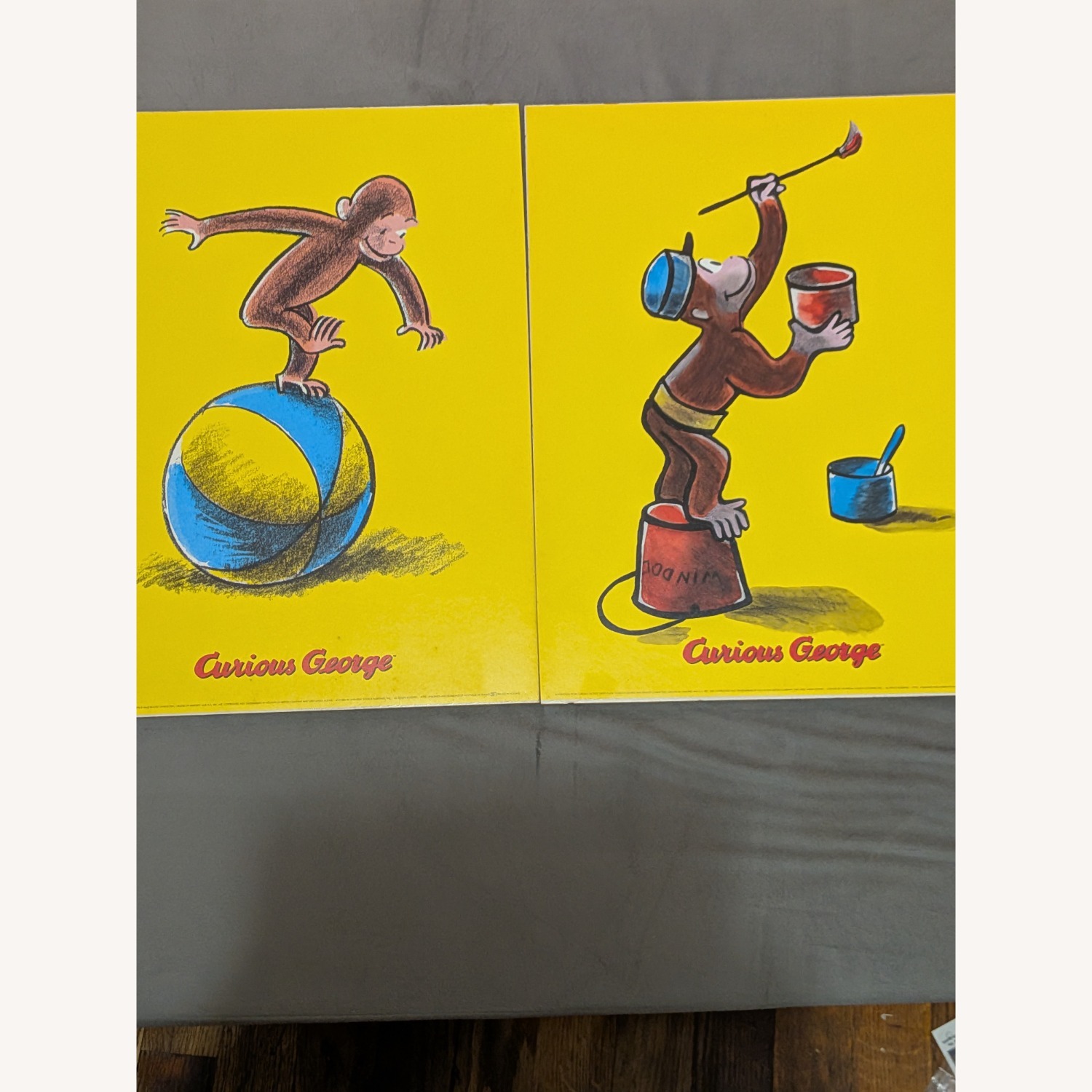 Houghton Mifflin Prints of Curious George - image-2