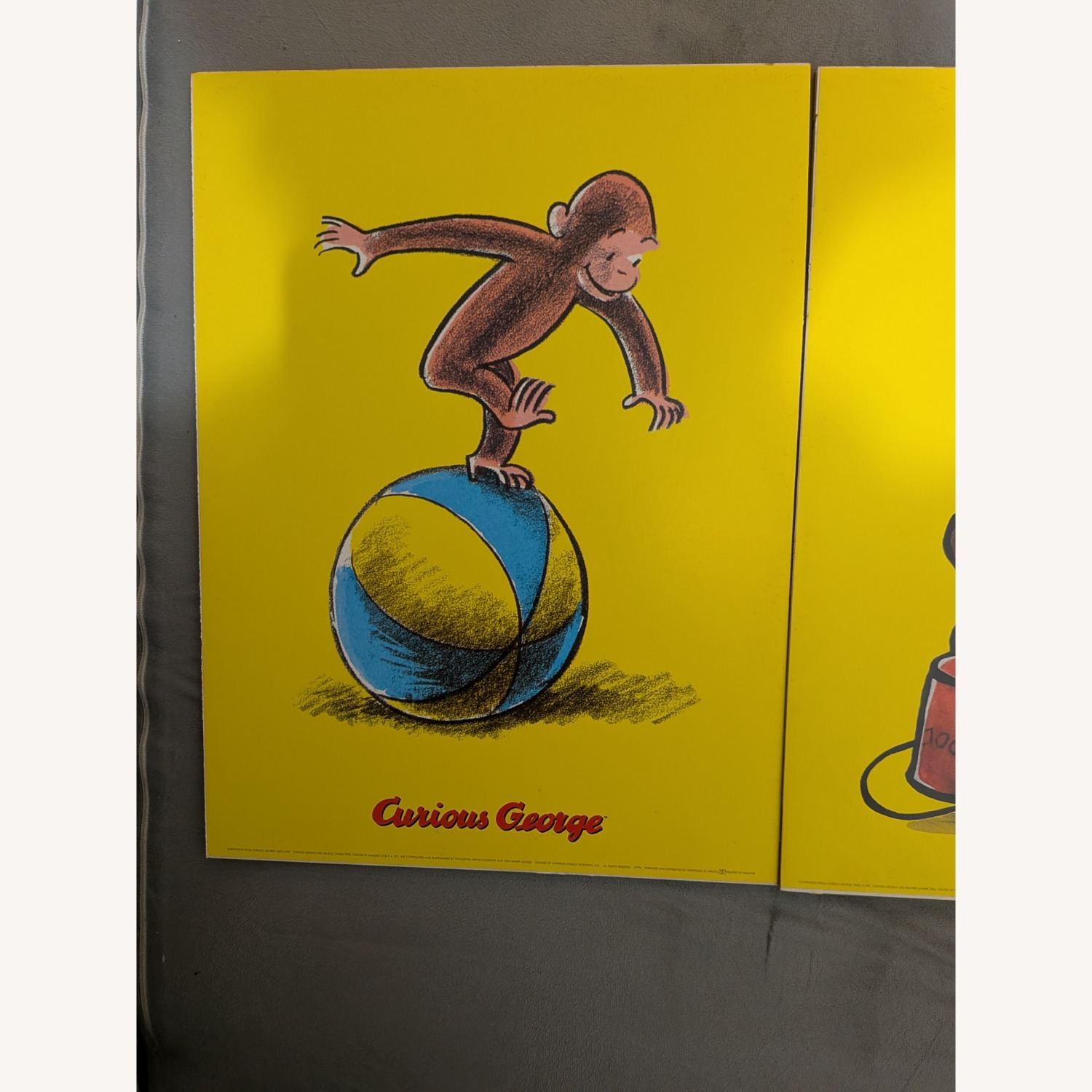 Houghton Mifflin Prints of Curious George - image-3