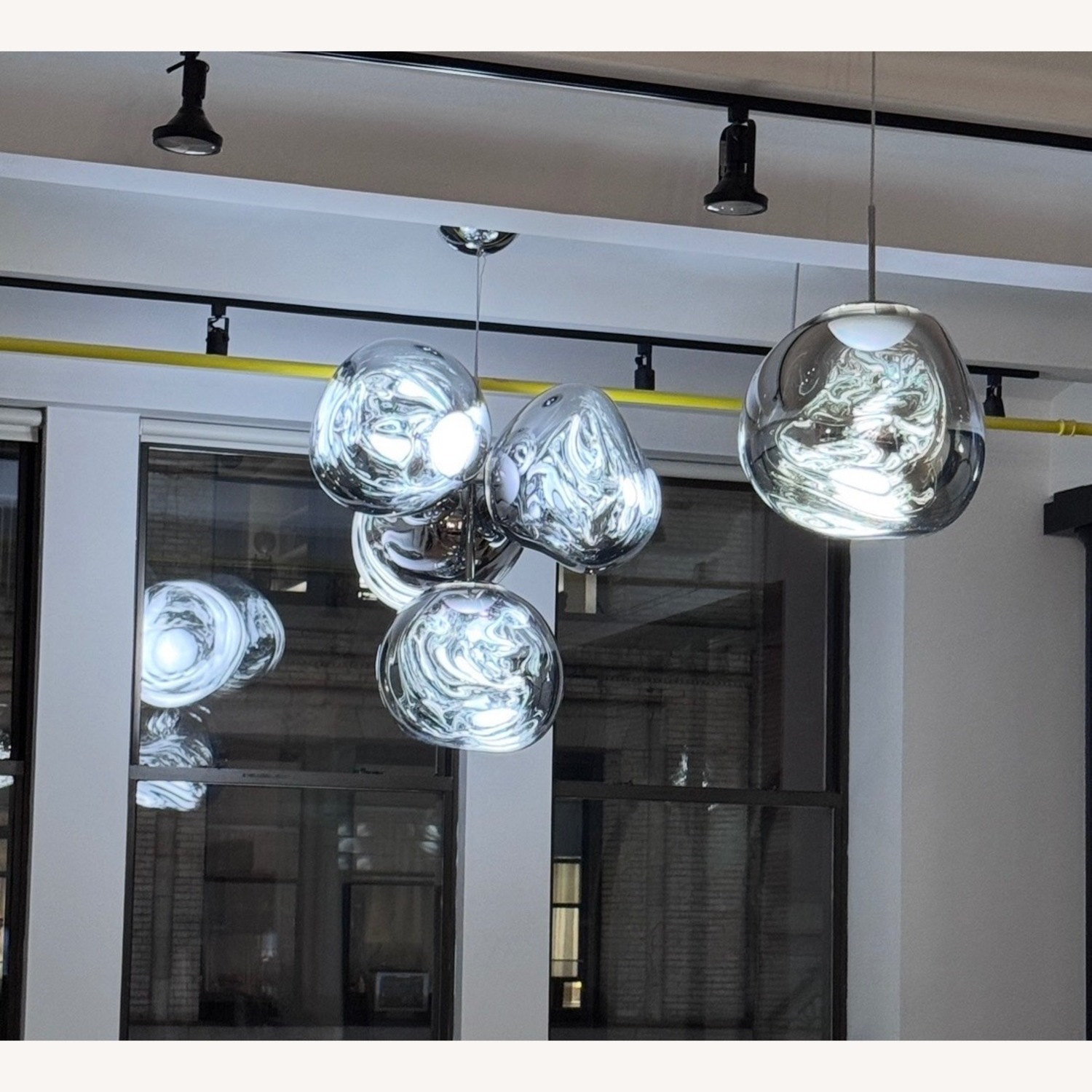 Tom Dixon Melt Pendant Chrome - image-5