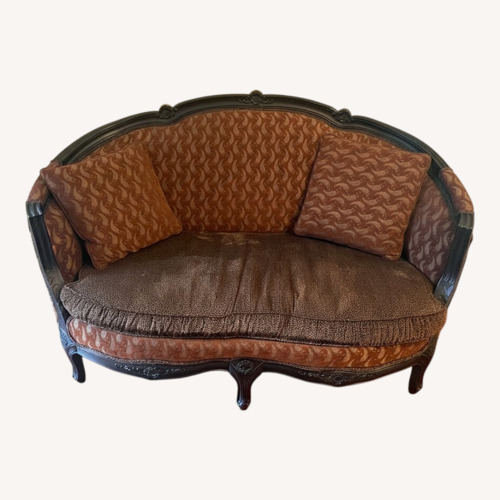 Used Setee and Ottoman  for sale on AptDeco
