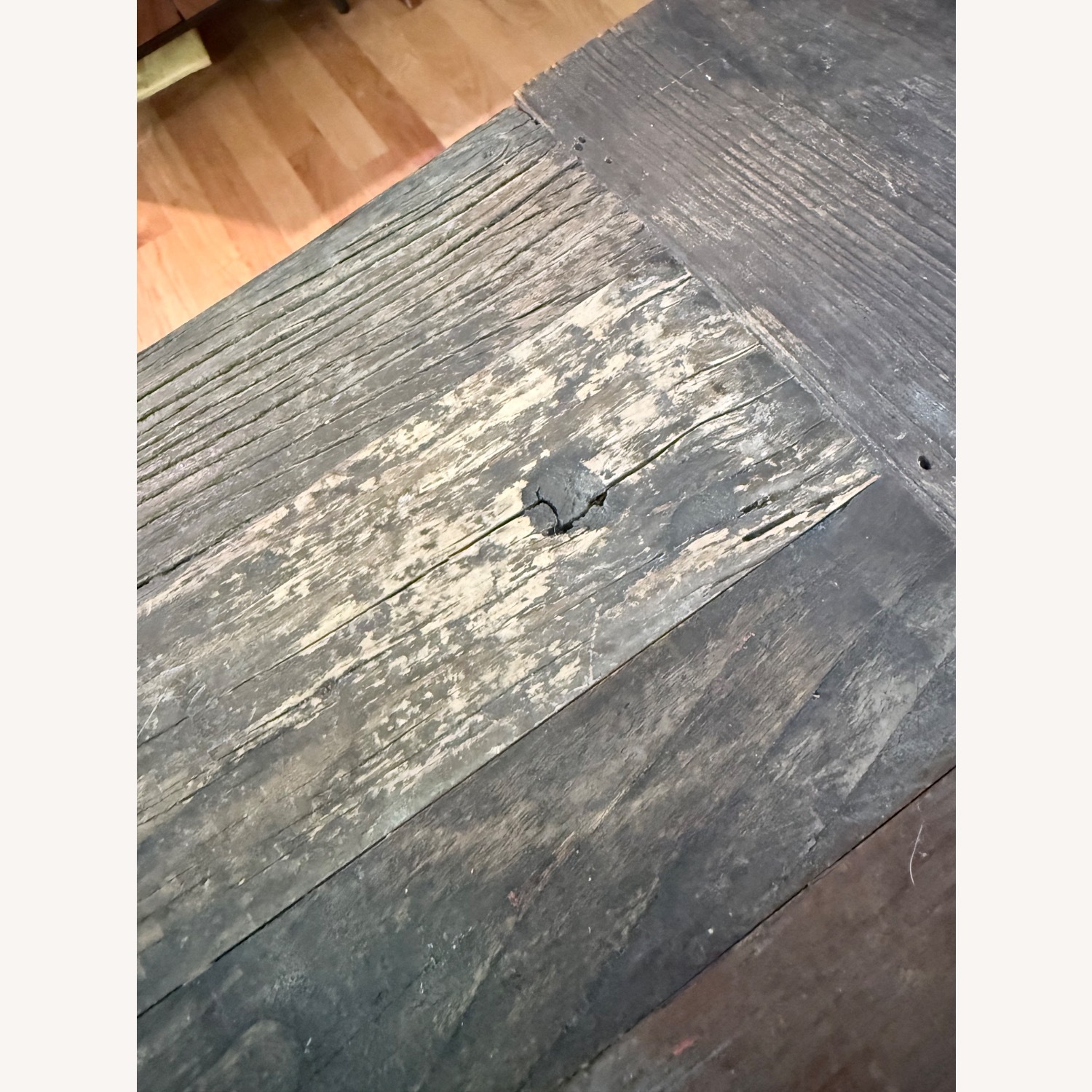Restoration Hardware Flatiron Natural Reclaimed Wood Dining Table - image-5