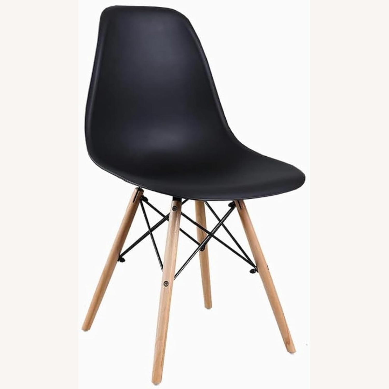 Set of 4 Eiffel Eames Chair Dupes Black - image-6