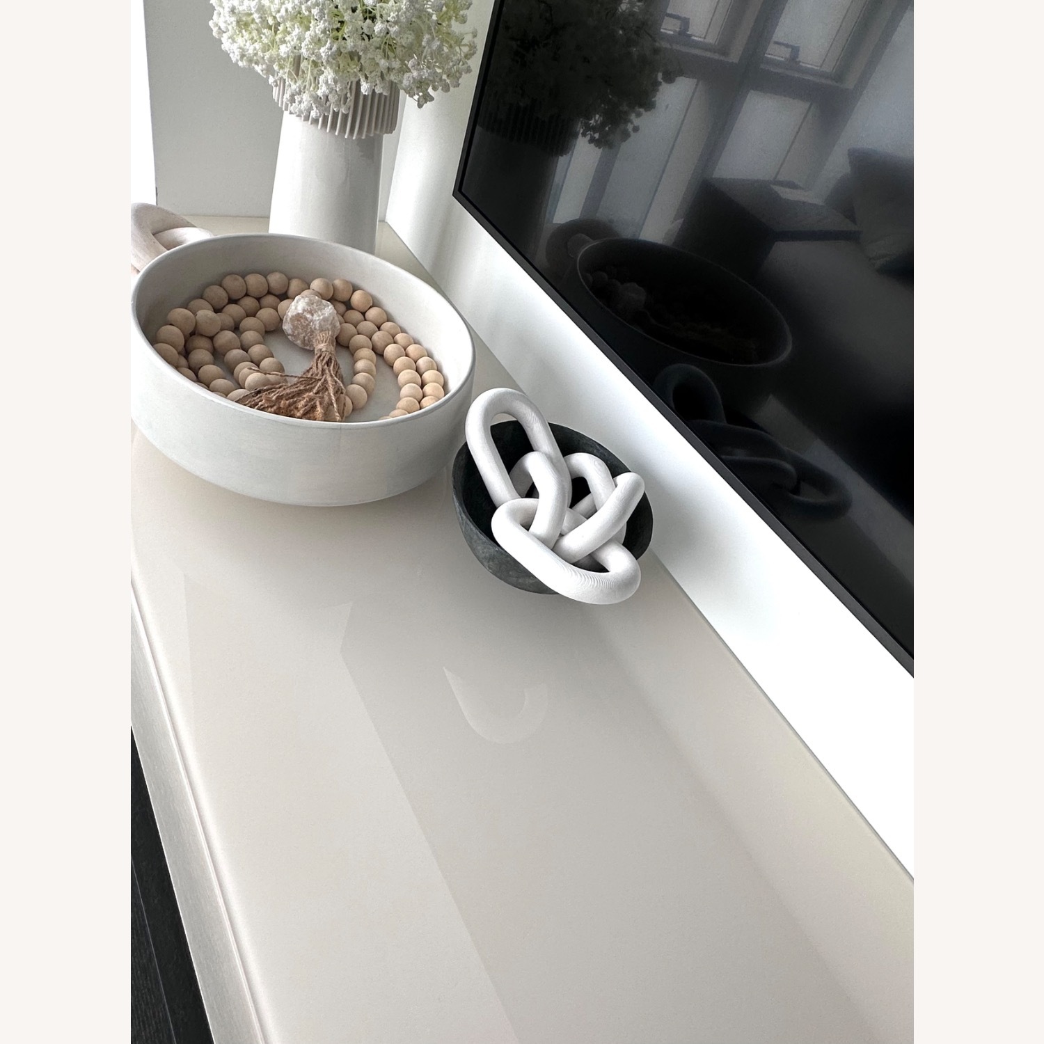 Italian Misura Emme White Gloss Laquered Sideboard - image-8