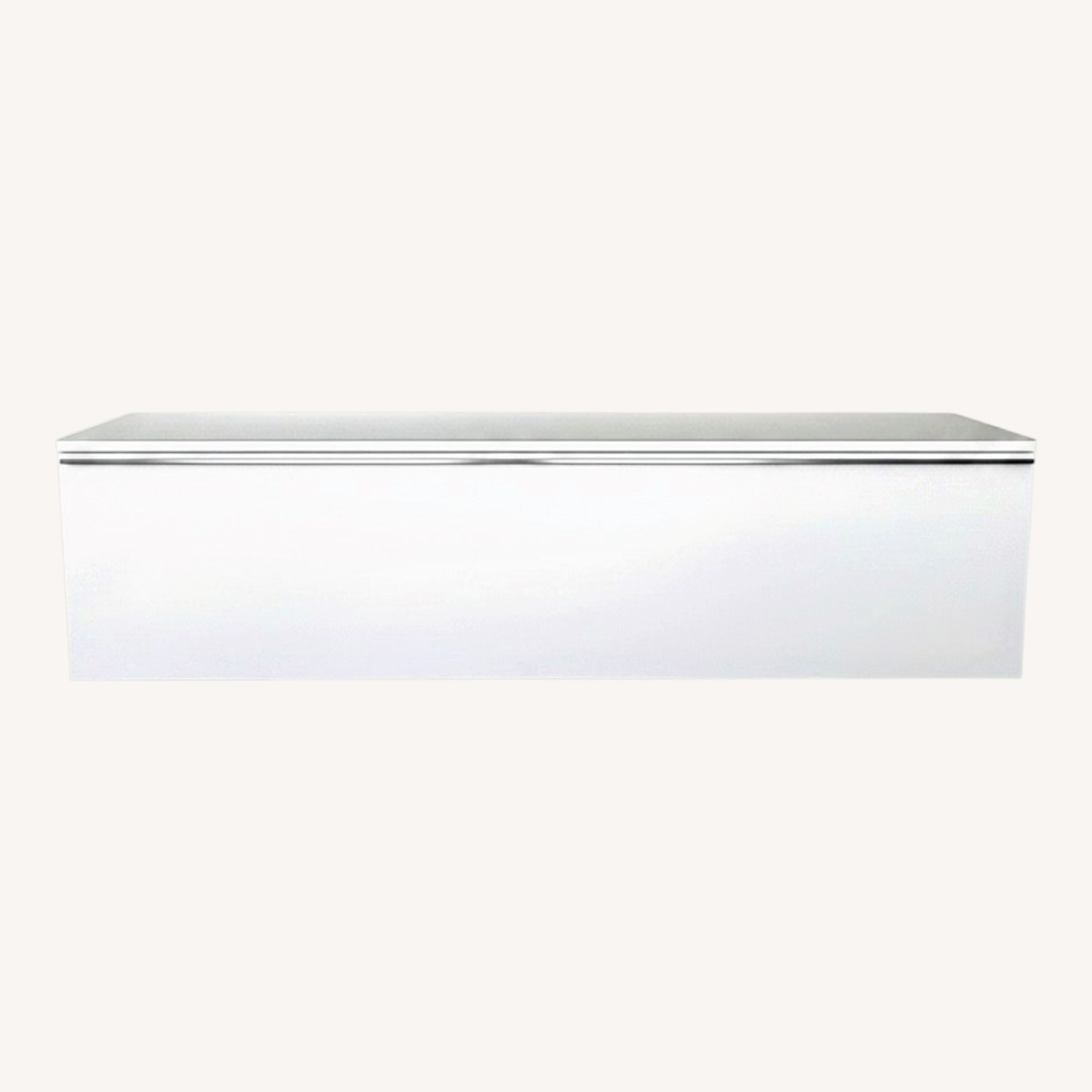 Italian Misura Emme White Gloss Laquered Sideboard - image-0