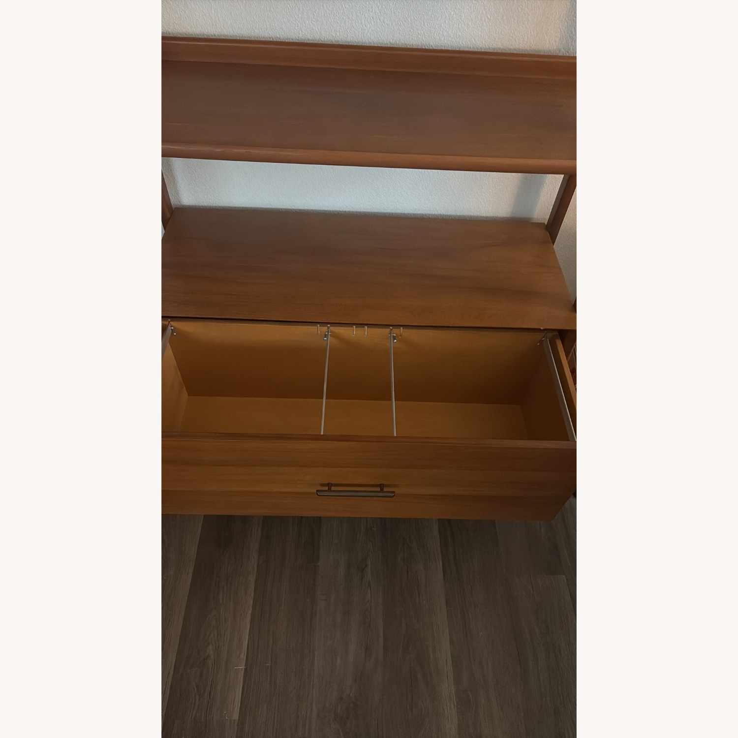 West Elm Mid-Century Bookshelf W Drawer (38") - image-6