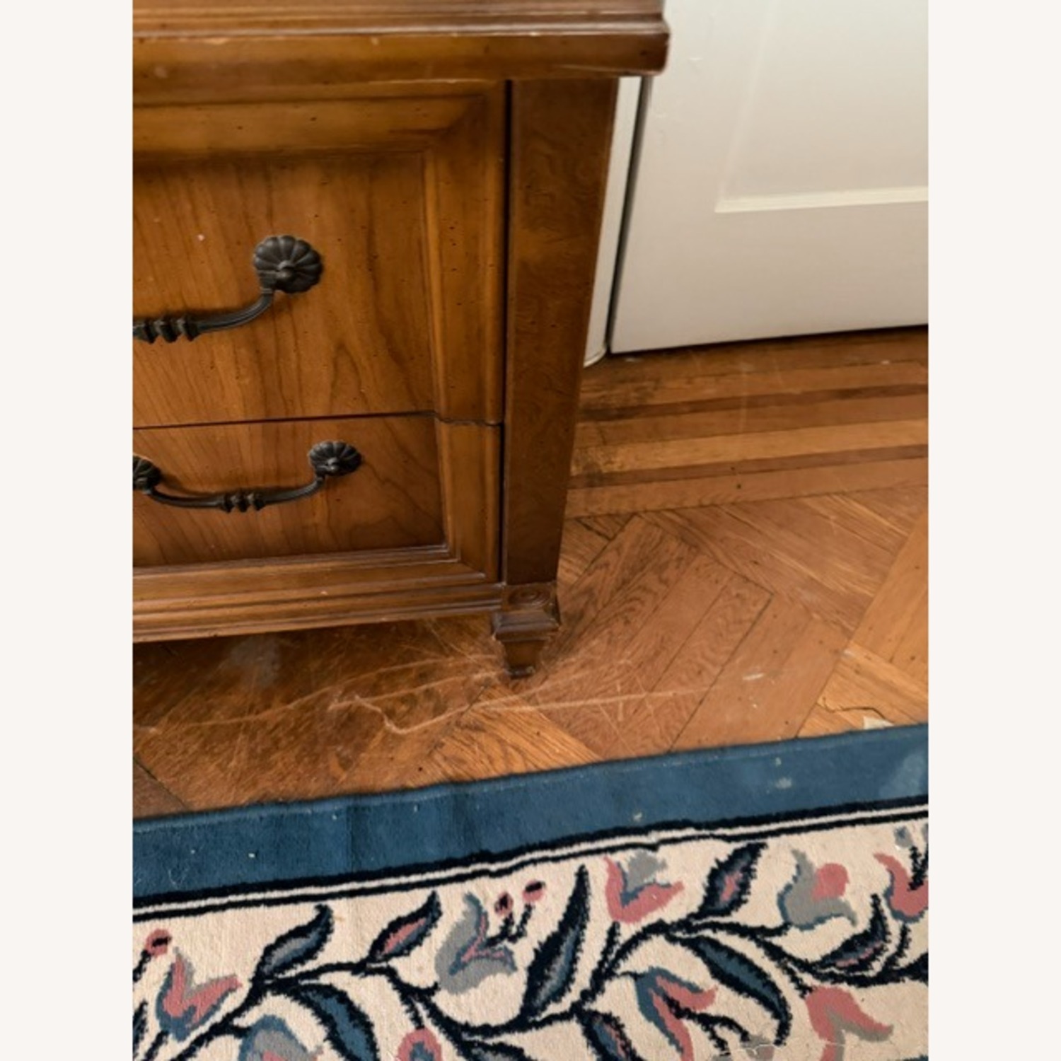 Vintage/Antique Finds Dark Brown Wood Armoire - image-6