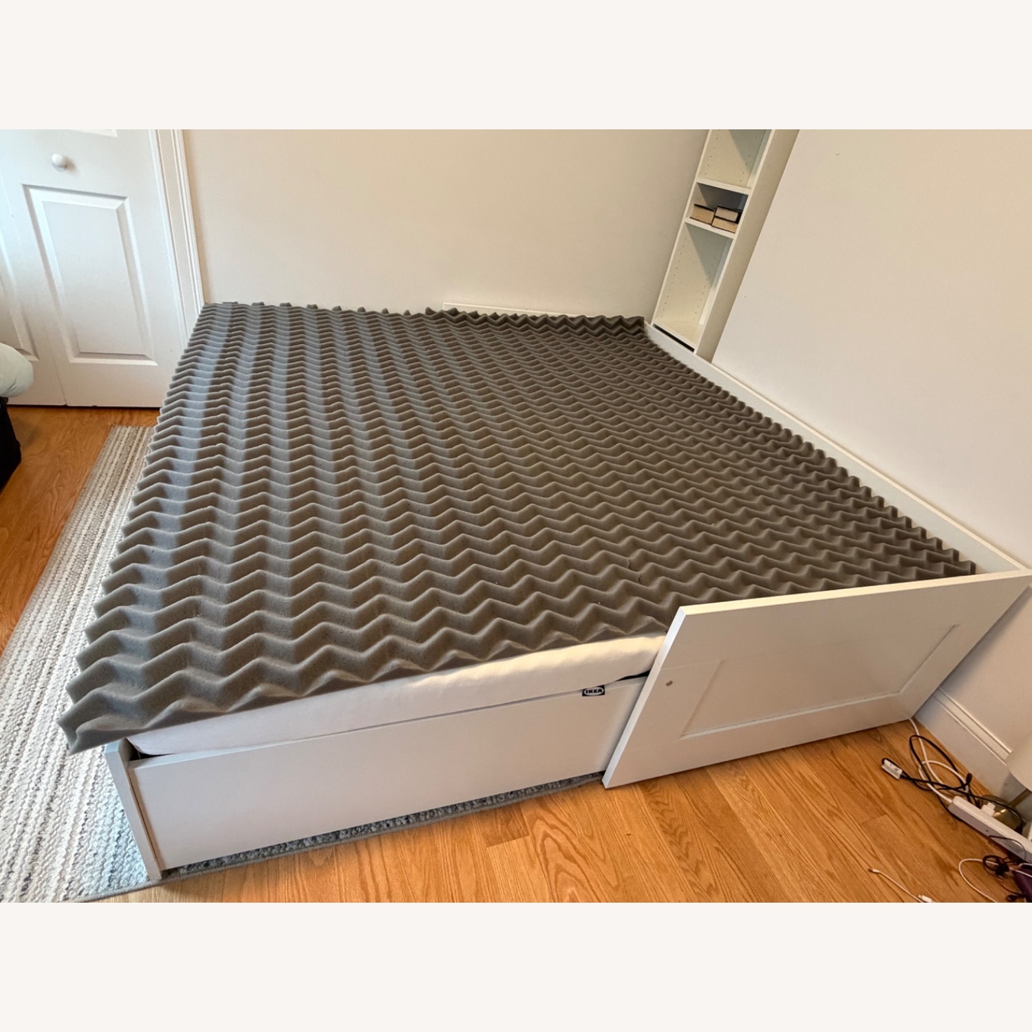 IKEA BRIMNES White Wood Daybed - image-3