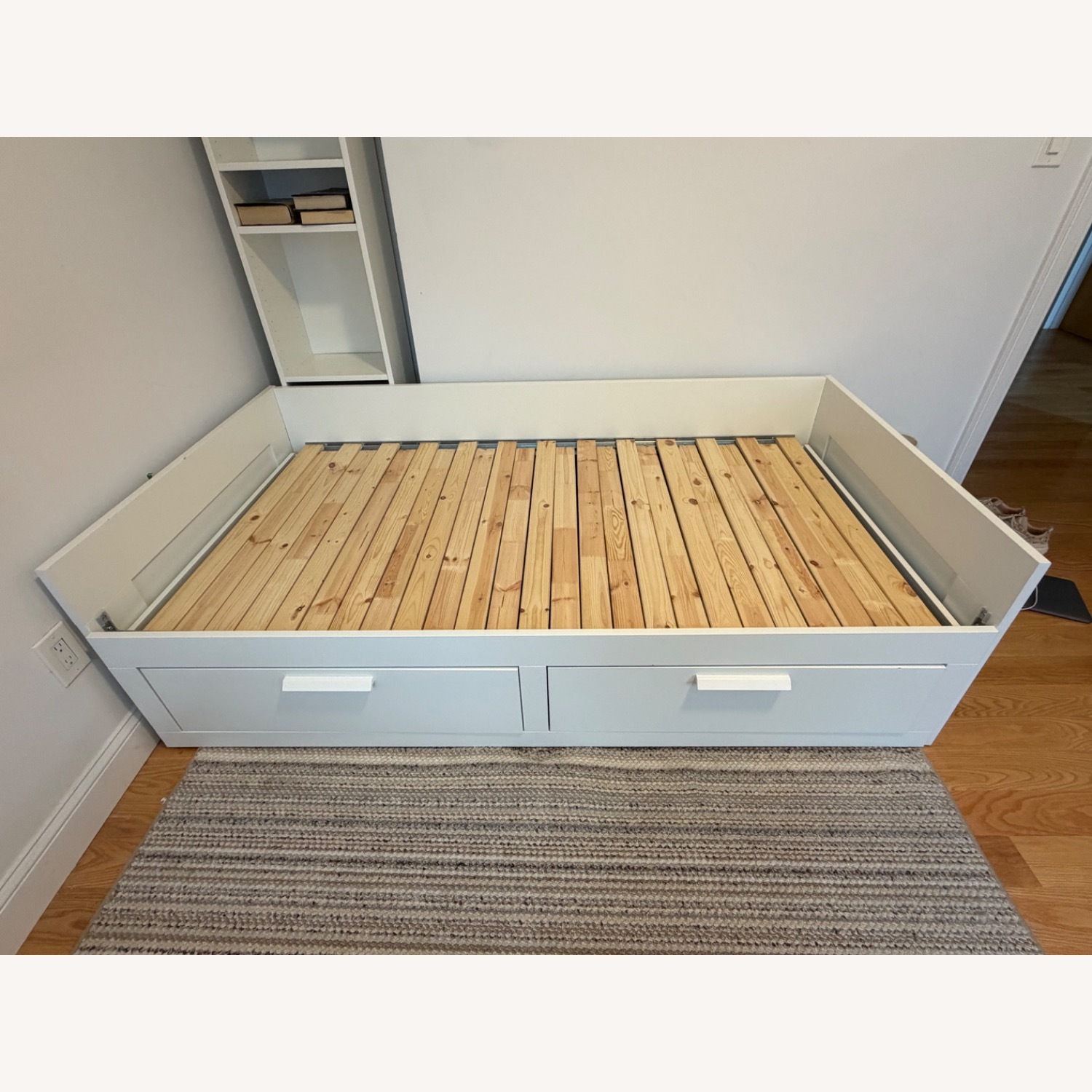 IKEA BRIMNES White Wood Daybed - image-6