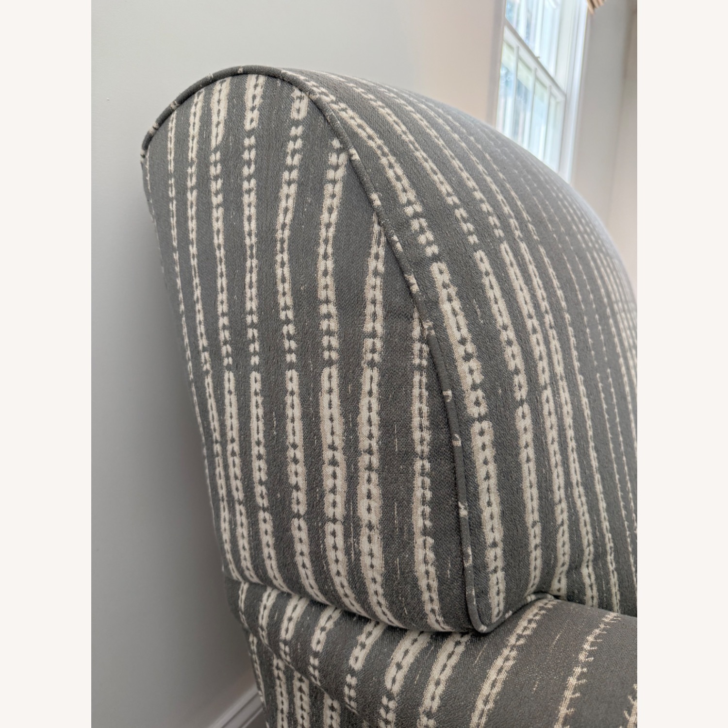 Arhaus English Roll Fabric Armchair - image-17