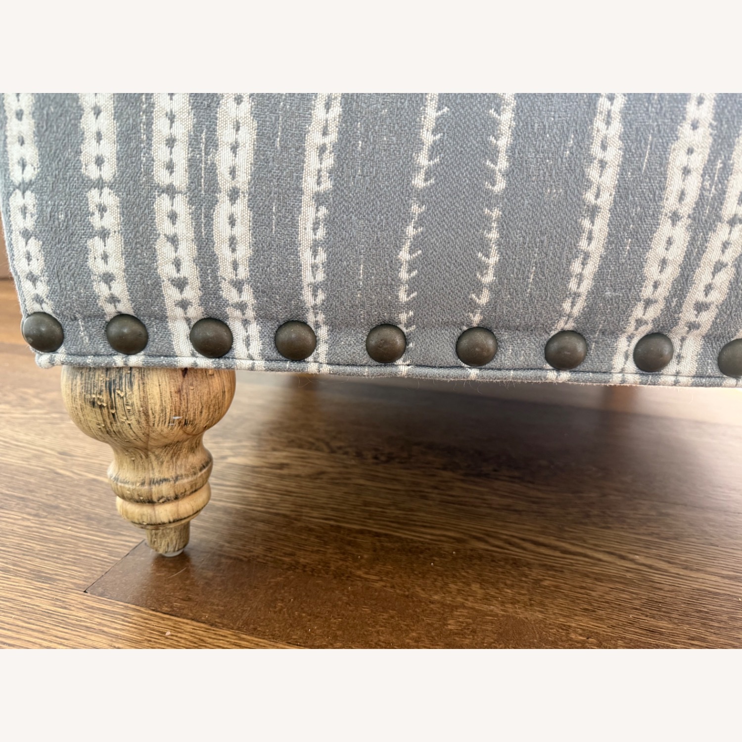 Arhaus English Roll Fabric Armchair - image-10