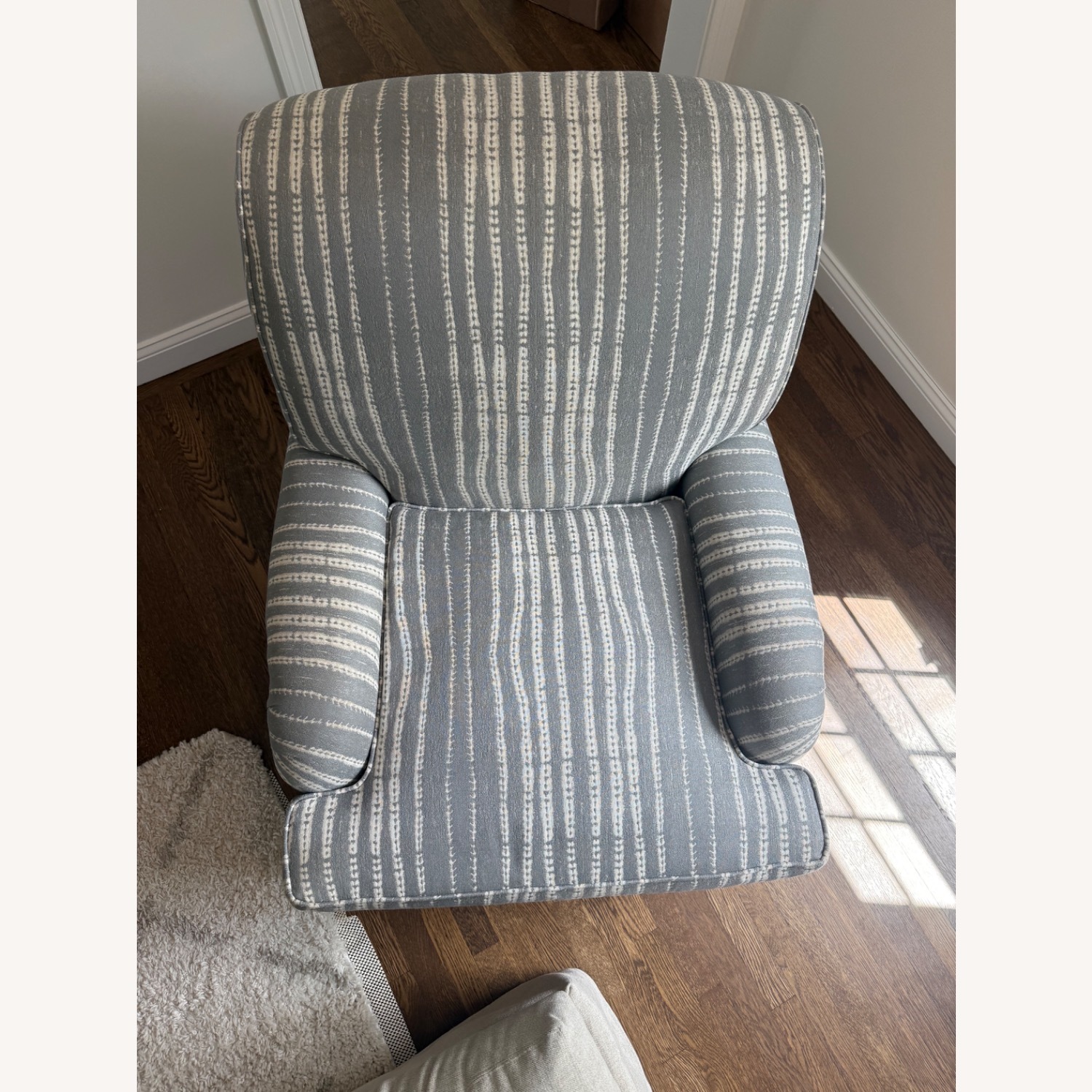 Arhaus English Roll Fabric Armchair - image-18