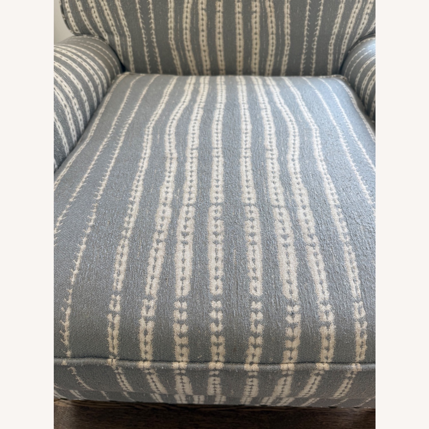 Arhaus English Roll Fabric Armchair - image-5