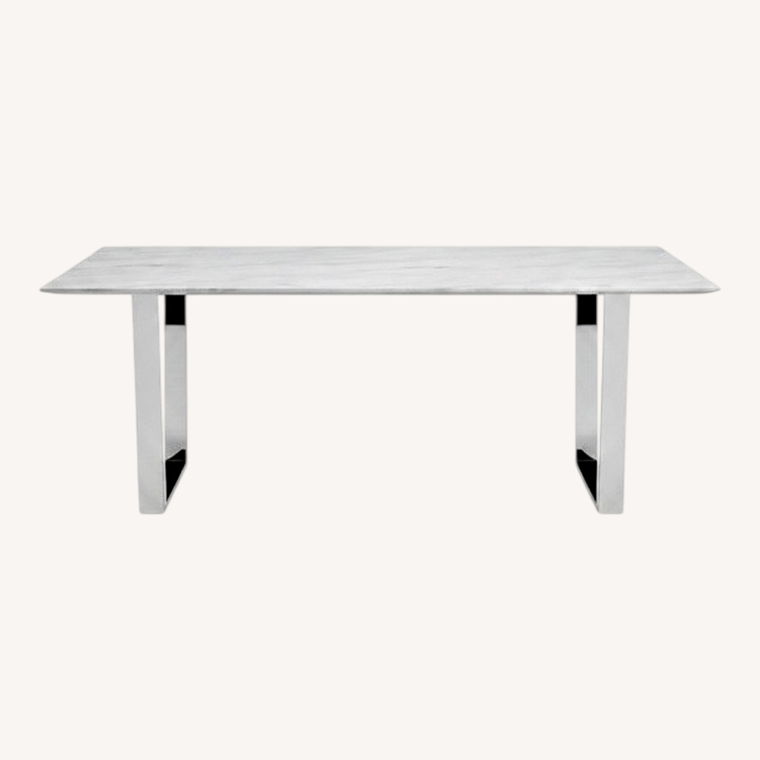 Wayfair White Marble Dining Table - image-0