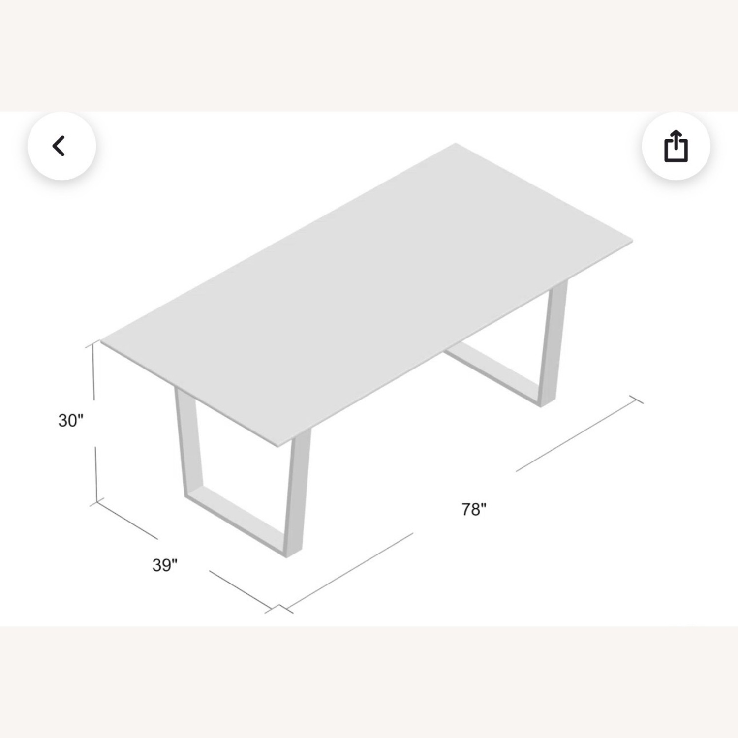 Wayfair White Marble Dining Table - image-4