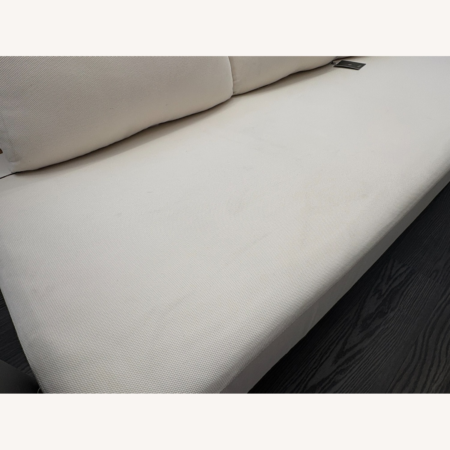 Restoration Hardware Matira Aluminum Sofa 84" | Iron | Natural - image-15
