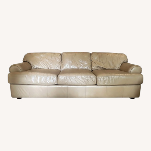 Used Henredon Soft Leather Sofa for sale on AptDeco