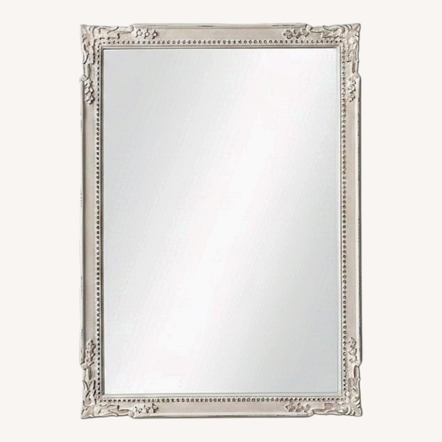 Restoration Hardware Vintage Hand-Carved Mirror - image-0