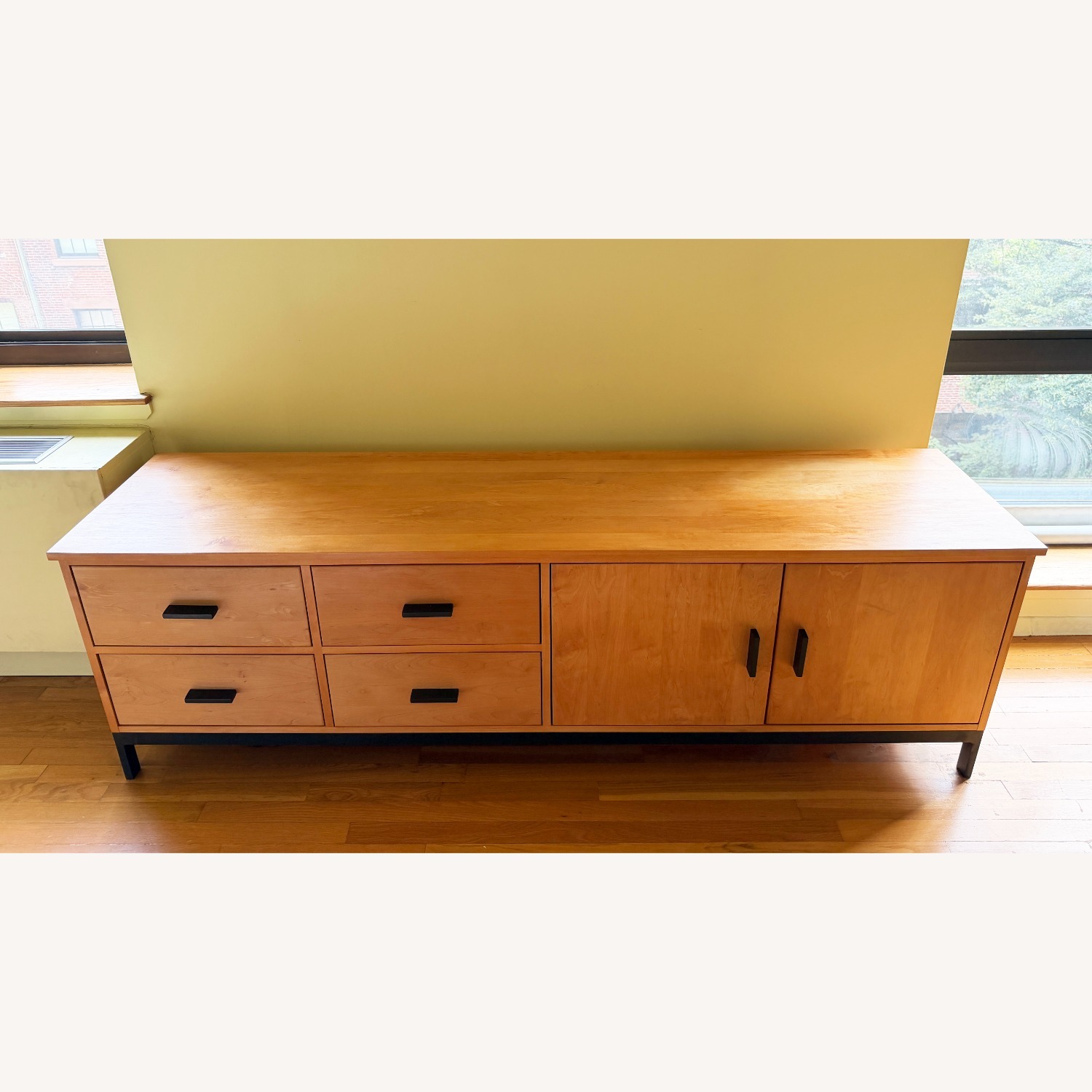 Room & Board Linear Solid Maple Dresser-Console - image-1