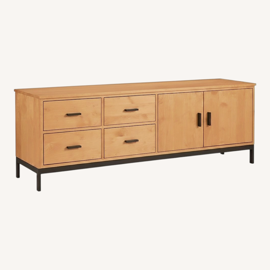 Image of Room & Board Linear Solid Maple Dresser-console