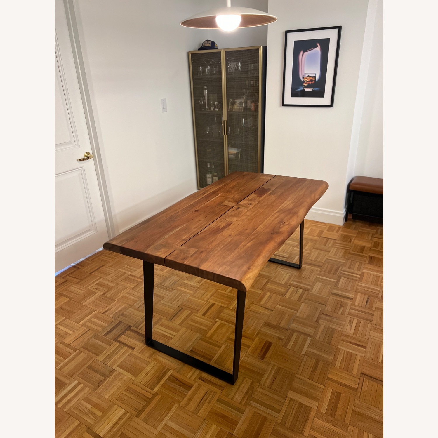 Crate & Barrel Yukon 58" Dining Table - image-2