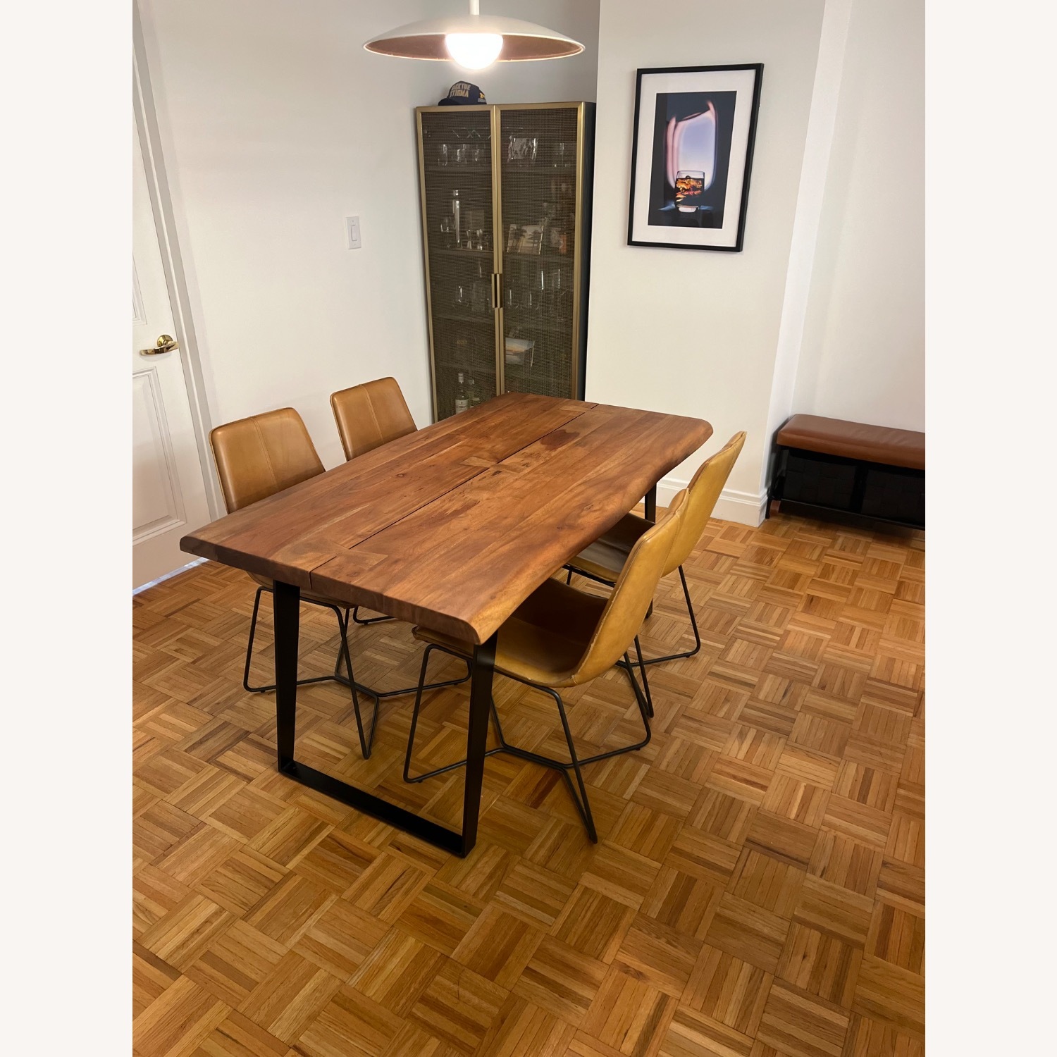 Crate & Barrel Yukon 58" Dining Table - image-1