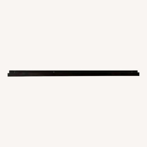 Used CB2 Metal Wall Ledge Gunmetal 48" for sale on AptDeco