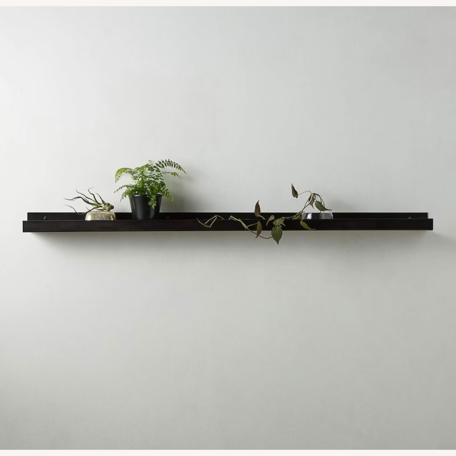 CB2 Metal Wall Ledge Gunmetal 48" - image-3