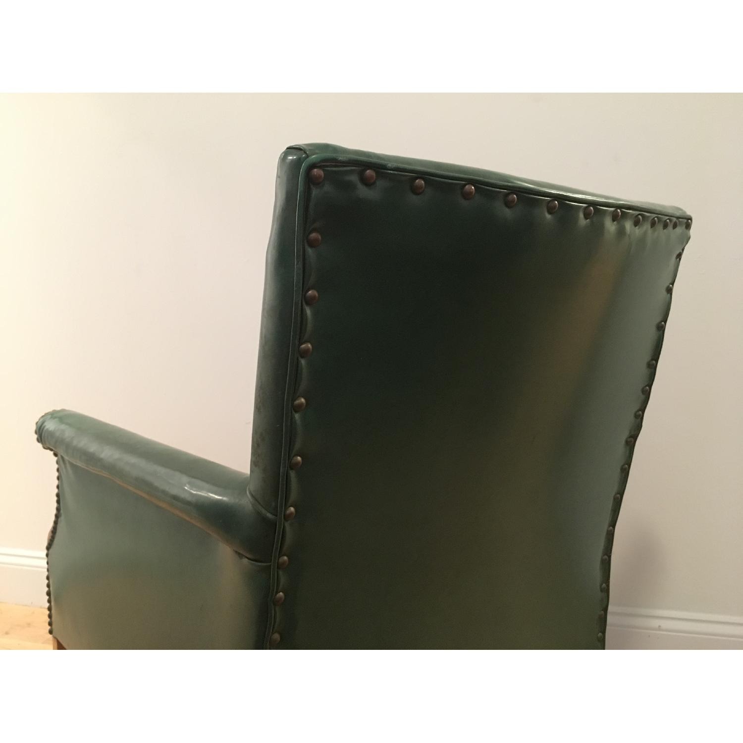 Mid-Century Vintage Emerald Green Armchair - image-4